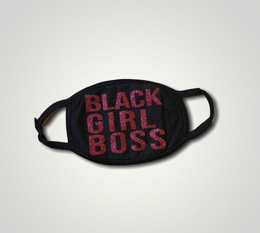 Black Girl Boss Mask